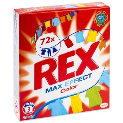 Rex 3dávky/ 300g Color Action | Prací prostředky - Prací prášky Rex 3dávky/ 300g Color Action | Prací prostředky - Prací prášky
